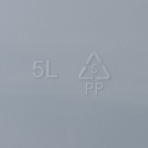 Кашпо для цветов со вставкой Laurel, 5 л, 35.4?15.2?15 см, серое
