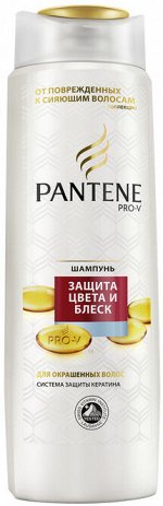 Шампунь Pantene Защита Цвета и Блеск - Color Therapy для окрашенных волос, 400 мл