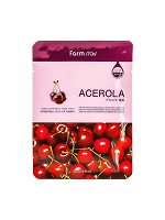 Farmstay Тканевая маска с экстрактом ацеролы 23 мл. Visible Difference Mask Sheet Acerola