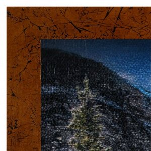 Гобеленовая картина "Горные вершины" 44*64 см рамка микс