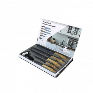 Набор кухонных ножей "BOBSSEN" (6 предметов), в коробке, DY-600HK