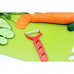 Овощечистка (нож для очистки овощей) 13см, нержавеющея сталь/пластик, LX176-15B
