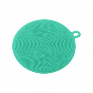 Силиконовая губка для мытья посуды Ø10.5*1см, BZ2-JCGM-0020
