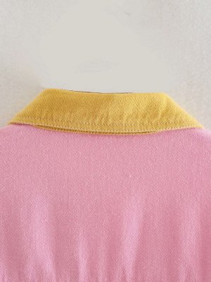 Куртка женская разноцветная, рваные края