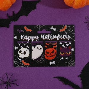 Art Fox Магнитные закладки Happy Halloween, на открытке, 4 шт
