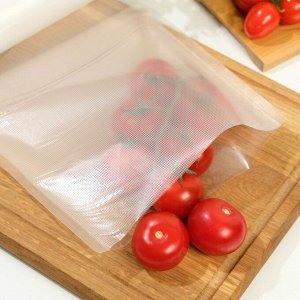 Пакеты для вакууматора, рифленые, в рулоне, 20x500 см