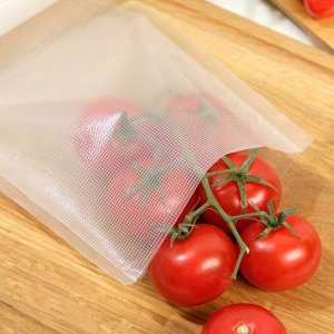Пакеты для вакууматора, рифленые, в рулоне, 15x500 см