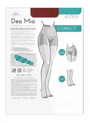 Колготки утягивающие DEA MIA CORRECT 40