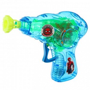 Мыльный генератор "Пистолет световой", 50 мл, Человек-паук
