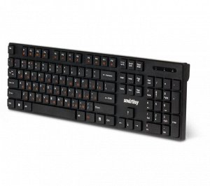 Клавиатура беспроводная мультимедийная Smartbuy ONE 238 черная (SBK-238AG-K)