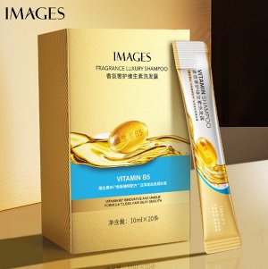 Витаминный шампунь для волос Images Vitamin B5 Fragrance Luxury Shampoo, 10 мл