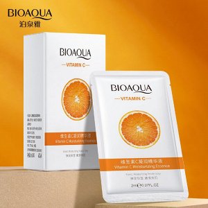 Увлажняющая эссенция для лица с витамином С BioAqua Vitamin C Moisturizing Essence, 2 мл