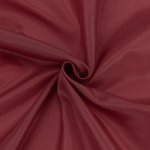 Ткань на отрез таффета 150 см 190Т цвет бордо 1862