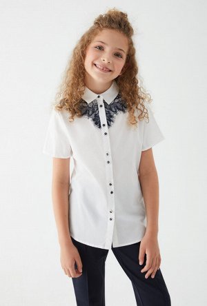 Блузка детская для девочек Milkshake белый