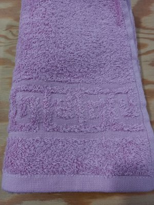 Махровое полотенце 50*90 см хлопок цвет Сирень
