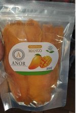 Манго сушеный Anor 300 г, без сахара, сушеное, натуральный