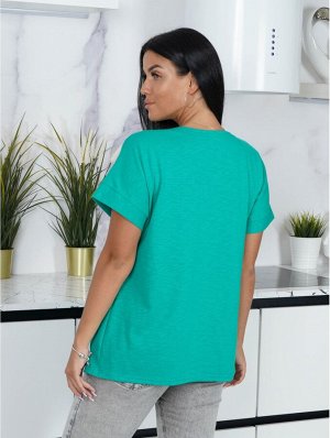 Луиза футболка женская (зеленый)
