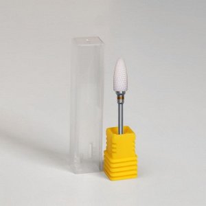 Фреза керамическая для маникюра «Кукуруза», супер мелкая нарезка, 6 ? 15 мм