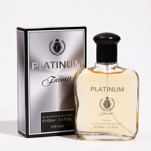 Туалетная вода мужская Favorit Platinum, 100 мл