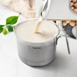 5101 FISSMAN Кружка для кипячения молока 14x11см / 1,5л (нерж.сталь) Ручка-нерж.сталь; Термоаккумулирующее многослойное дно; Инд