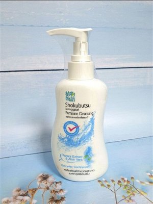 Гель для интимной гигиены Курара и Алоэ Вера Shokubutsu Kurara Extract and Aloe Vera Feminine Cleansing