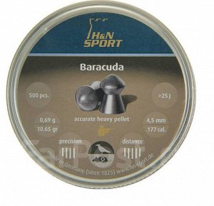 Пуля пневм. "H&N Barracuda", 4,5 мм., 10,65 гран (400 шт.)