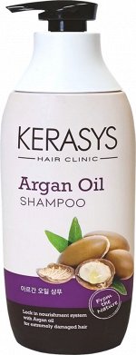 Kerasys/Шампунь для волос КераСис Восстанавливающий с аргановым маслом 500мл