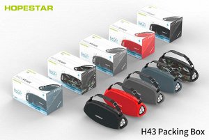 Портативная беспроводная колонка Hopestar H43 портативная колонка (Bluetooth, TWS, MP3, AUX, Mic)