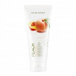 Персиковая пенка для умывания Fresh Herb Peach Cleansing Foam