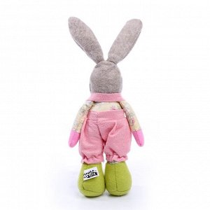 Мягкая игрушка «Серый кролик», 18 см