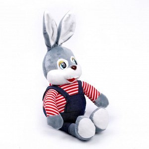 Мягкая игрушка «Кролик в тельняшке», 20 см