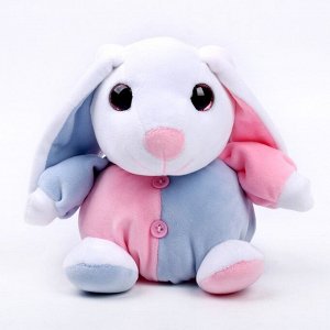 СИМА-ЛЕНД Мягкая игрушка «Кролик с пуговками»