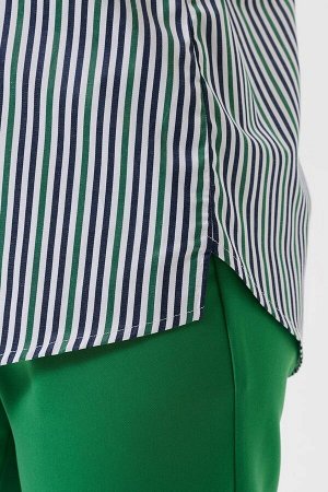 Блузка для беременных, зеленый