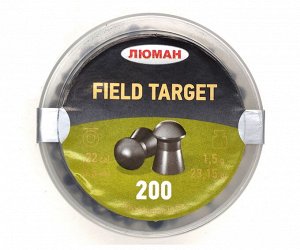 Пуля пневм. "Field Target", 1,5 г. 5,5 мм. (250 шт.) (36 в упаковке)