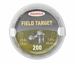 Пуля пневм. "Field Target", 1,65 г. 5,5 мм. (200 шт.)