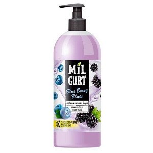Ж/мыло "Весна" 860гр. MILGURT голубика и ежевика в йогурте /8/ арт. 5189