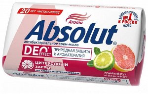 Т/М Absolut AROMA Deo effect Грейпфрукт и бергамот 90гр /72/  №6160
