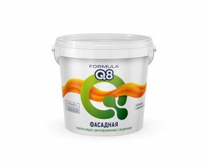 Краска Престиж FORMULA Q8 ВД ФАСАДНАЯ белоснежная полиакриловая 1,4 кг (8/уп)