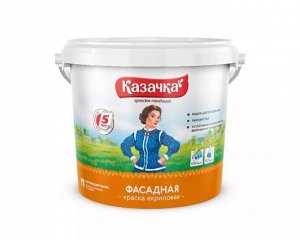 Краска Престиж ВД-АК КАЗАЧКА (F-20) фасадная 1,4 кг (8/уп)