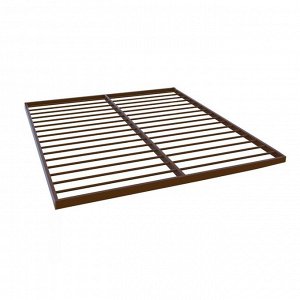 Кровать «Милана», 1200 ? 2000 мм, металл, цвет коричневый