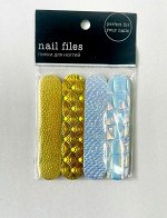 Набор пилок для ногтей, 4 шт. - ONE SIZE МУЛЬТИЦВ