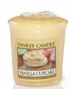 Ванильный кекс Vanilla cupcake 49 гр / 15часов Yankee Candle