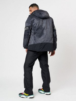 MTFORCE Горнолыжна куртка мужская темно-серого цвета 78601TC