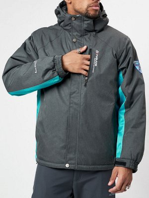 MTFORCE Спортивная куртка мужская зимняя серого цвета 78016Sr