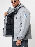 MTFORCE Спортивная куртка мужская зимняя светло-серого цвета 78016SS