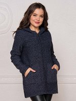 Жакет 6383 М  черный джинс