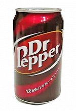 Газированный напиток Dr Pepper Original Japan / Доктор Пеппер Оригинал 350 мл  Японские сладости