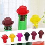 Пробка для бутылок Шляпа Silicone Bottle Stoppers, Акция!