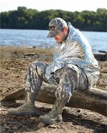Походное туристическое термоодеяло Emergency Blanket 3 шт