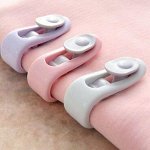 Фиксаторы для одеяла, зажимы для пододеяльника, 4 шт, Акция! Розовый